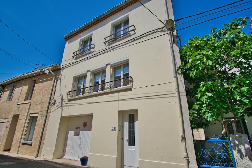 Villa Maison De Charme Centre Lezignan-C. Avec Terrasse Exterior foto